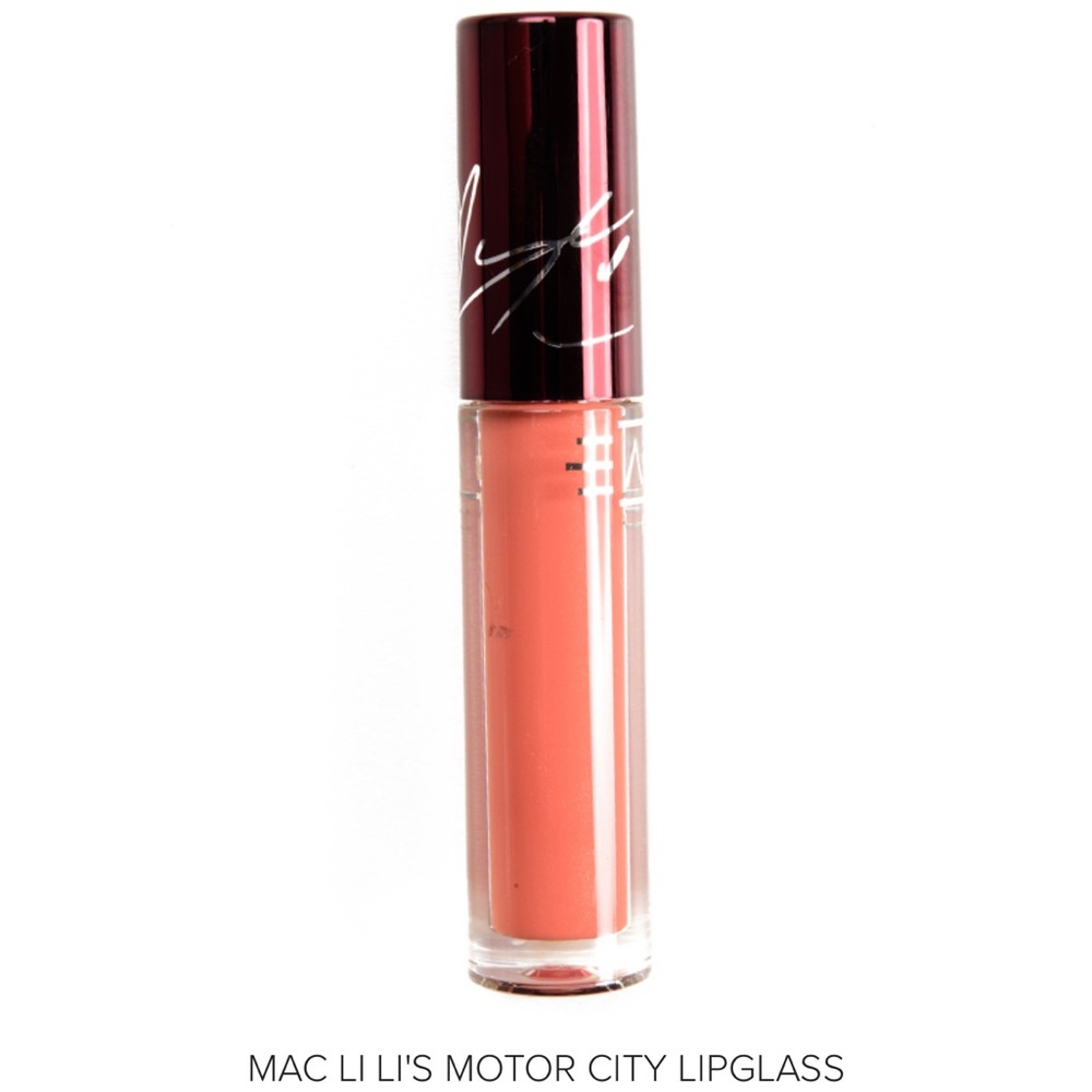 MAC x Aaliyah Li Li's Motor City Lipglass